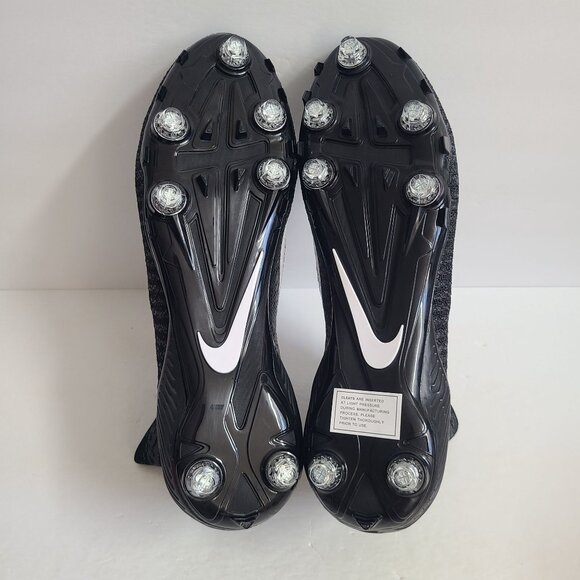 NEW Nike Alpha Menace Elite 2 Football Cleats CI1530-001 Size 12.5 Black main image 4